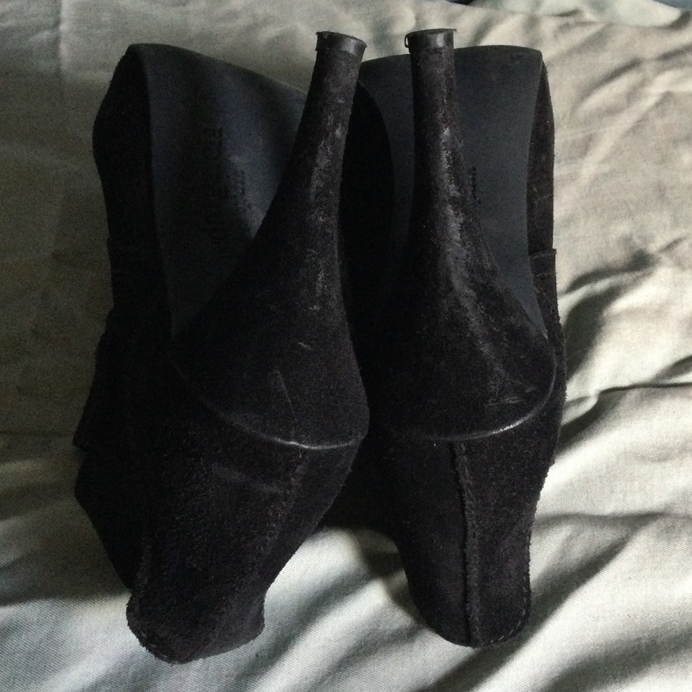 Pedro Garcia Chenoa black suede booties 37 - Picture 11 of 12